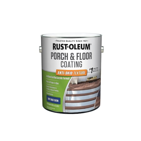 Porch & Floor Rust-Oleum Porch & Floor Satin Tint Base Porch and Floor Paint+Primer 1 gal 262367